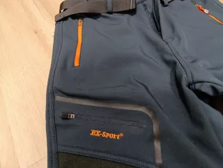 Pantalón Táctico Trekking Softshell Impermeable