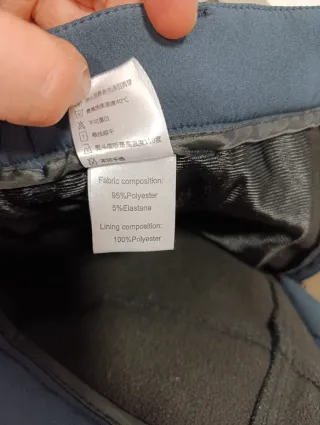 Pantalón Táctico Trekking Softshell Impermeable