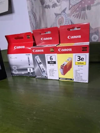 Lote 13 cartuchos tinta Canon BCI-6M BCI-6Y