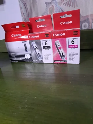 Lote 13 cartuchos tinta Canon BCI-6M BCI-6Y