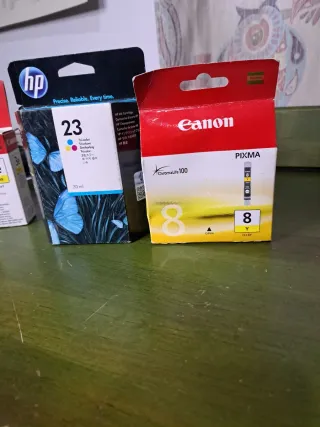 Lote 13 cartuchos tinta Canon BCI-6M BCI-6Y