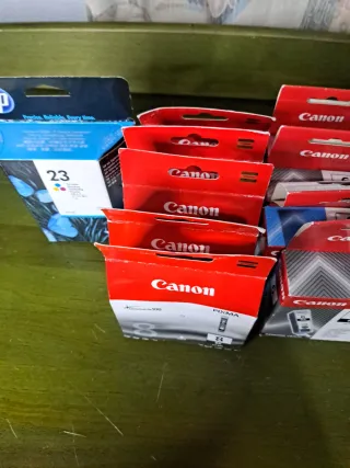 Lote 13 cartuchos tinta Canon BCI-6M BCI-6Y