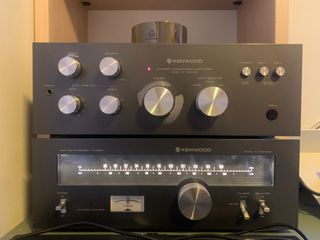 Equipo Hifi Vintage Kenwood Amplificador y Sintoni