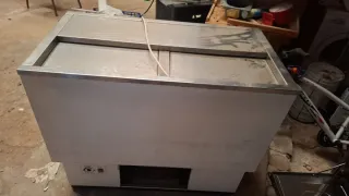 Nevera expositora acero inoxidable