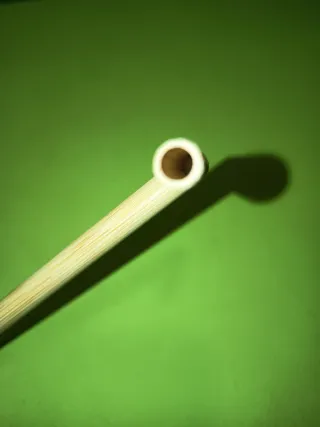 Tepi soplador de rapé de bambú