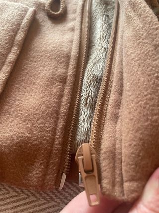 Abrigo infantil 18 meses forro pelo