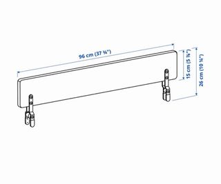 Barandilla IKEA Nattapa Blanca