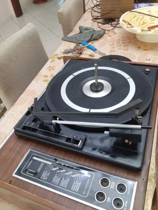 Giradischi Vintage MW Marrone