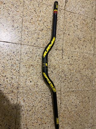 Manillar Spank Spike Negro Amarillo