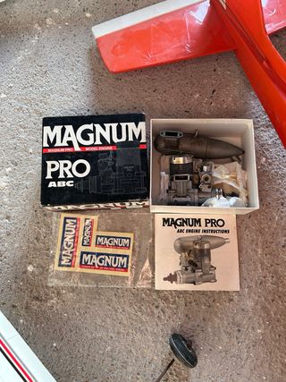 2 Aviones RC Magnum Pro y más