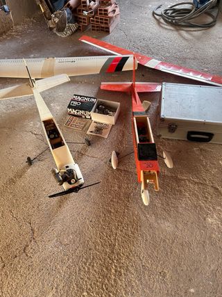 2 Aviones RC Magnum Pro y más