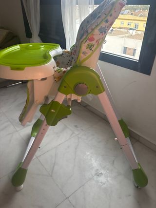 Trona infantil con estampado de animales