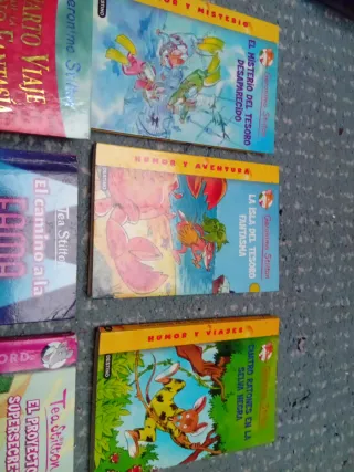 Lote Gerónimo y Tea Stilton