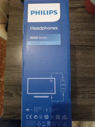 Auriculares Philips Inalámbricos TV TAH6206