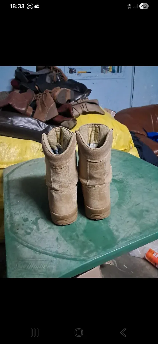 Botas militares T44 Beige