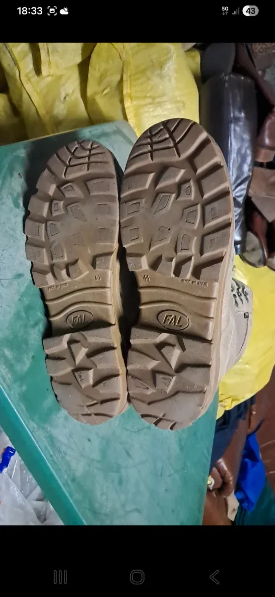 Botas militares T44 Beige