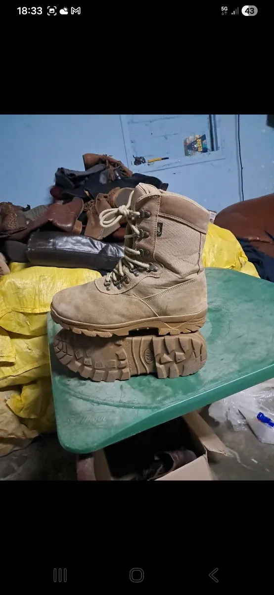 Botas militares T44 Beige