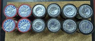 12 Rollos Soldadura Estaño/Plata 250g