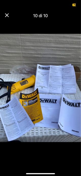 Smerigliatrice DeWalt DWE4884 - Nuova