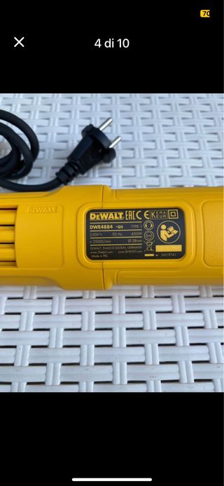 Smerigliatrice DeWalt DWE4884 - Nuova
