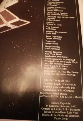 Ejemplar Star Wars antiguo