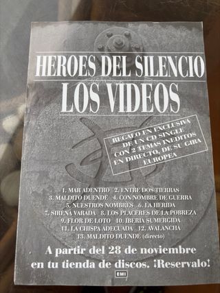 Heroes del silencio. Revista las lineas del kaos