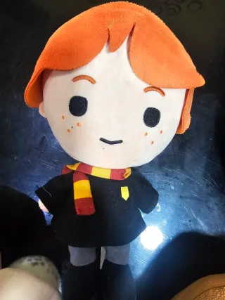 Peluche Harry Potter, Hermione, Ron y Dobby