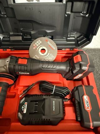 Amoladora Angular Parkside 20V PWSAP