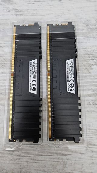 16Gb RAM DDR4 Vengance LPX Corsair 2x8gb 3200Mhz