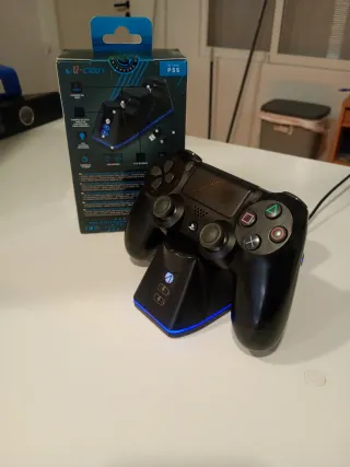 Base Carga Doble Mandos PS5 nuevo