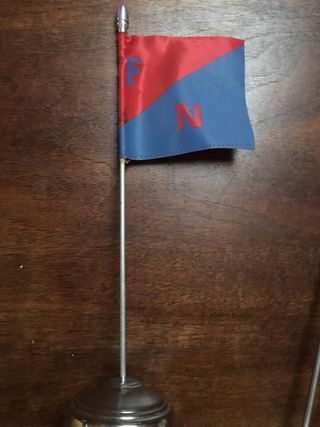 Banderines de sobremesa antiguos