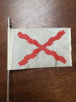 Banderines de sobremesa antiguos