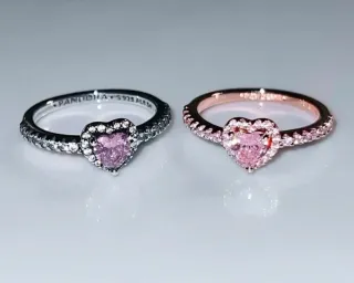 Anillos Corazón. Lleva su caja y bolsa