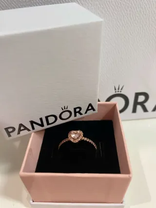 Anillos Corazón. Lleva su caja y bolsa