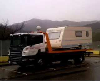 Retirada de caravanas