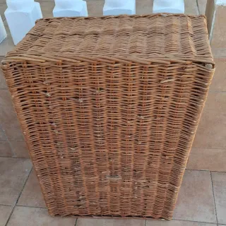 Cesto de mimbre grande 82 cm
