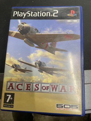PS2 Aces of War Juego de Guerra