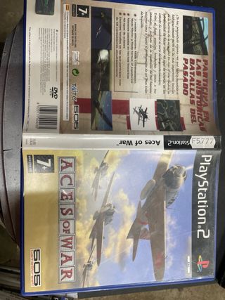 PS2 Aces of War Juego de Guerra