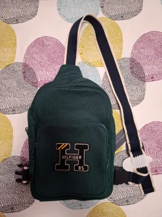 Bolso bandolera Tommy Hilfiger verde