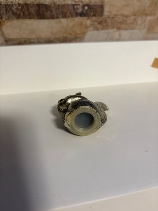 Saleros de ardilla plateados