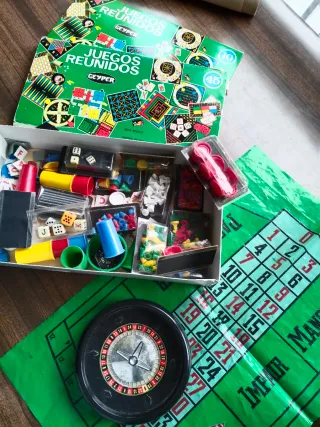 Juegos Reunidos Geyper: Fichas y Tableros