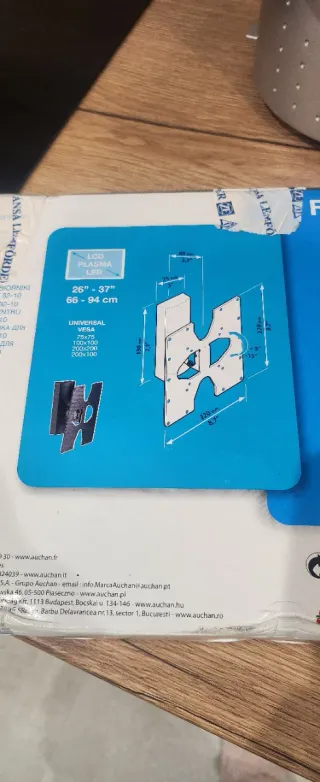 Soporte TV Pared Auchan AT 32-10 vesa 200x200