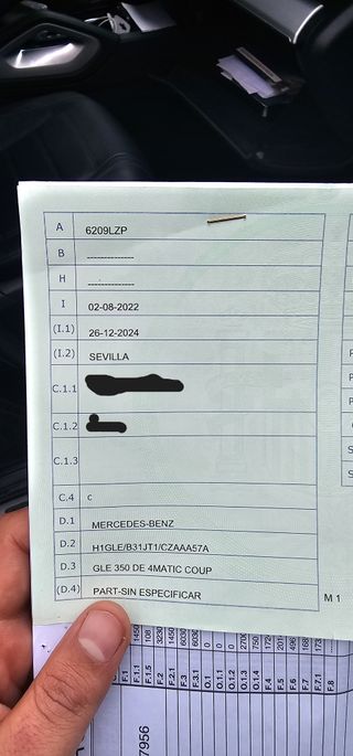 💎 Mercedes-Benz GLE 350 de 4MATIC Coupé 320cv