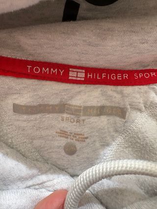 Felpa Tommy Hilfiger Bambino Grigia