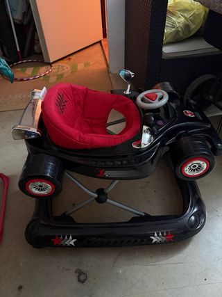 Correpasillos Bebe Coche Negro