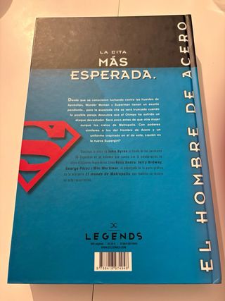 Coleccion 4 tomos Superman: Man of Steel