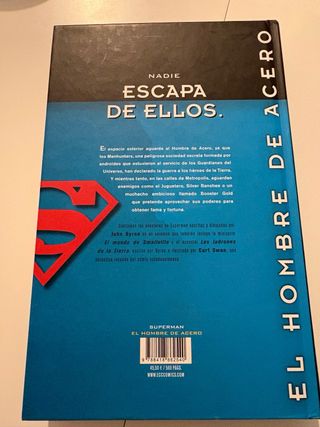 Coleccion 4 tomos Superman: Man of Steel