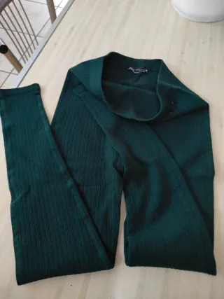 Leggings Zara donna S cotone elasticizzato