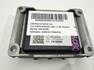 Centralita motor uce 0261204983 fiat punto 1838080