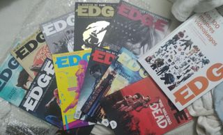 Revistas y libro de prensa de videojuegos Edge